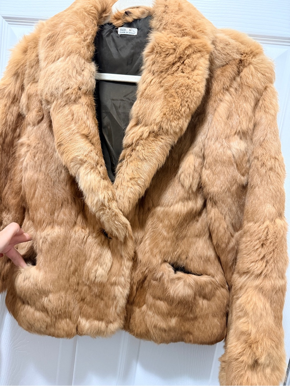 Rabbit Fur Coat - Picture 4 of 12